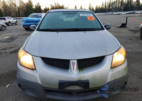 2004 Pontiac Vibe z USA, uszkodzony, nr VIN 5Y2SL62864Z418358